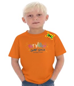 T-shirts et Polos d'été personnalisés pour garçons, col rond, tricotés, décontractés, à épaules tombantes, manches imprimées, 100% coton, coupe oversize, séchage rapide - Product Image 5