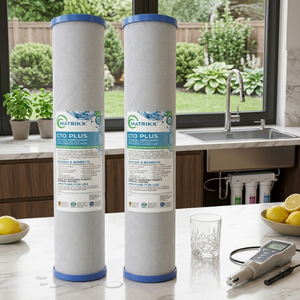Cartouche d'eau certifiée WQA, filtre catalytique au charbon écologique, durée de vie prolongée - Product Image 1