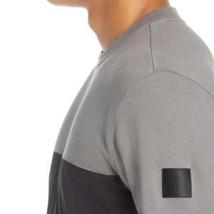 เสื้อสเวตเชิ้ตผ้าฝ้ายใส่สบายขายดีสำหรับผู้ชาย แขนยาว คอกลม ปักลายกอล์ฟ - Product Image 2