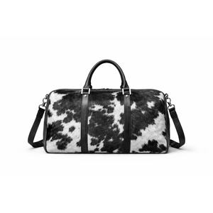 Bolsa de Viaje de Piel Auténtica con Cierre de Cremallera, Diseño de Moda, Personalizable con Marca, Directo de Fábrica, LHODB-0058B - Product Image 2