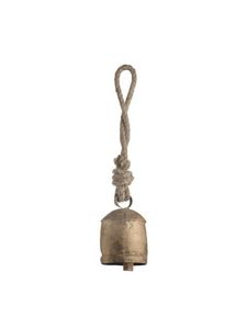 Campanas Colgantes de Metal Rojo Hechas a Mano, Decoración Rústica de Granja para Navidad, Tamaño Personalizado, Redondas, Vintage, Antiguas - Product Image 2