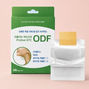 Film buccal minz mundfilm Prolive STC ODF à la propolis et à l'huile de menthe poivrée pour l'hygiène buccale, 5 feuilles, produits d'hygiène buccale portables - Product Image 1