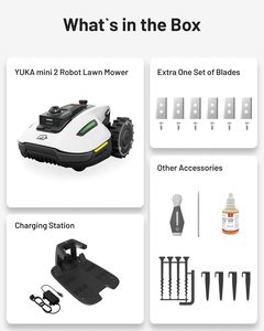 Cortacésped Robótico Inalámbrico YUKA Mini 2 800, para Terrenos de hasta 800 m², Navegación de 360° con LiDAR - Product Image 4