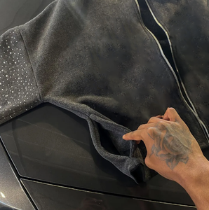 Sudadera con Capucha al por Mayor OEM, Tallas Grandes, con Pedrería, Sudaderas y Hoodies de Alta Calidad para Hombre - Product Image 4