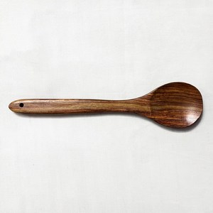 Espátula de Madera, Cuchara para Cocinar, Accesorios de Cocina, Cuchara de Madera de Acacia Ecológica Personalizada - Product Image 4