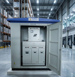 Subestación Compacta de Servicio Pesado de 1000 kVA, Enfriada por Aceite, Transformador de Cobre de 20kV 400V con Panel HT LT de Marca y Toma de Descarga - Product Image 1