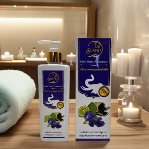 SOSIRI Herbal Cream <b>Conditioner</b> RINSE-OFF for Curly Fine Hair-Moisturizing Nourishing Smoothing Thickening Anti-Breakage - Product Image 3