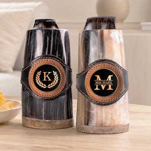 Verre à boire artisanal en corne, verre rustique en corne, tasse vintage en corne, tasse en corne d'art populaire, tasse artisanale en corne, vaisselle en corne, ustensiles de cuisine en corne - Product Image 4