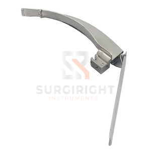 Juego de Laringoscopios de Fibra Óptica LED McCoy Flexi Tip con Hojas 1-5, Mango Mediano, Instrumento Médico, Certificado CE, Clase I Quirúrgico - Product Image 3