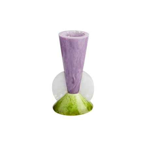 Vase à fleurs en résine écologique de qualité supérieure, moderne, pour la décoration de la maison, de l'hôtel, du bureau, du comptoir - Fait à la main - Product Image 2
