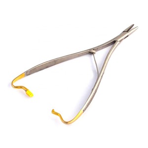 Pinza Quirúrgica Manual de Acero Inoxidable, Portaagujas, Certificación CE ISO13485, Instrumento de Cirugía General Clase I, Segura y Antideslizante - Product Image 2