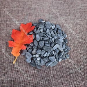 Grava de Mármol Negro al por Mayor, Piedras Pulidas para Jardinería, Paisajismo y Pavimentación Exterior - Product Image 4