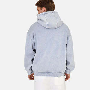 Sudaderas con Capucha para Hombre de Alto Impacto, Estilo Moderno, Algodón, Logotipo Personalizado, para Deportes y Jogging - Product Image 2