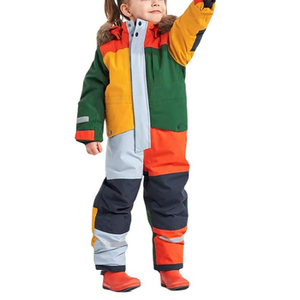 Traje de Esquí Unisex para Niños y Niñas, Chaqueta y Pantalones Acolchados de Algodón, Gruesos, Cálidos, Resistentes al Viento e Impermeables - Product Image 3