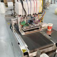 Machine d'impression numérique de boîtes à pizza en carton Sac en carton et papier kraft Tasses Paquet de ventilateur Imprimante à jet d'encre unique