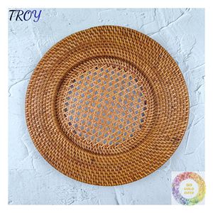 Handmade Rattan <b>Placemats</b> for Lunar New Year Tet Table Decor Natural Woven Mats for Family Celebration Settings - Product Image 5