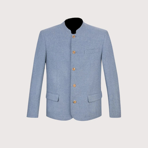 Veste traditionnelle bavaroise en laine de qualité supérieure pour hommes, vêtements traditionnels allemands pour hommes, vente en gros de vestes bavaroises traditionnelles - Product Image 2