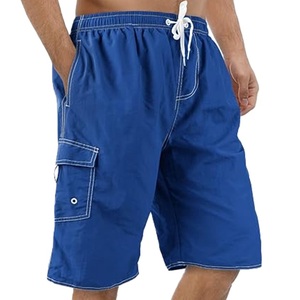 Shorts d'été en polyester ou nylon élastique, imprimé AOP, shorts de bain à séchage rapide, style décontracté, taille tissée avec cordon de serrage, en provenance du Bangladesh. - Product Image 1