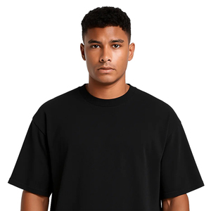 เสื้อยืดเปล่าคุณภาพสูงแบบกำหนดเอง เสื้อยืด unisex เสื้อยืดลำลอง เสื้อยืดผ้าฝ้าย ผู้ผลิตเสื้อยืดแบบ Private Label ทรงปกติ - Product Image 5