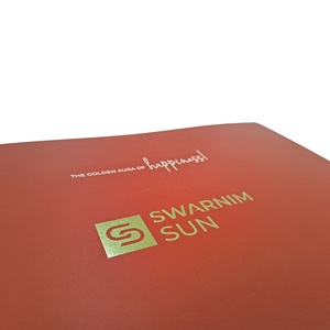 Custom Eco-friendly Offset Printed Brochure Catalogue Booklet <b>Flyer</b> Printing on 300gsm Cardboard India Printing Company - Product Image 2