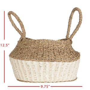Cesta decorativa de mimbre Highland Dunes, cesta de almacenamiento hecha a mano, venta al por mayor, ecológica, hecha en Vietnam - Product Image 4