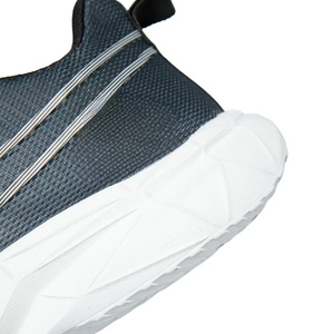 Chaussures de sport noires pour hommes, baskets décontractées à lacets, antidérapantes, légères, respirantes, de haute qualité, pour la marche en plein air et la course - Product Image 2