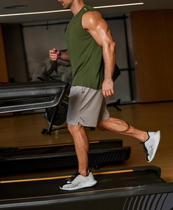 Men's Fashion Ribbed Vest Tank <b>Top</b> Knitted <b>Sleeveless</b> Shirt Flexible Comfortable Body Fit Athletic Sportswear Summer Casual Wear - Product Image 3