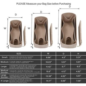 Organizador Pequeño Bei para Bolsos de Mujer, Compatible con Bolsos Speedy, Accesorio Organizador para Bolsos - Product Image 2