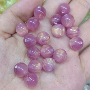 DS Factory <b>Direct</b> Sell New Pearlescent 10mm Round <b>Beads</b> Imitation Cat's Eye Resin <b>Beads</b> DIY Jewelry Accessories - Product Image 2