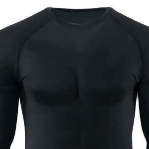 Mens Rash Guard <b>Compression</b> T <b>Shirt</b> Quick Dry UV Protection Gym Workout Running Fitness Sportswear Breathable Activewear Long - Product Image 4