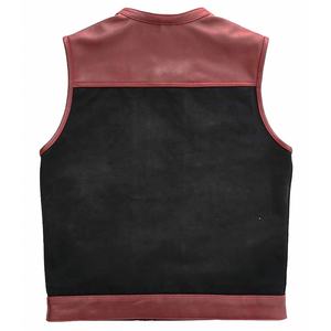 Gilet en cuir pour homme de haute qualité, équipement de protection durable et élégant pour moto - Product Image 6