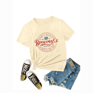Camisetas de lactancia personalizadas para mujer, camisetas de maternidad lisas, diseño sencillo, ropa de embarazo, tela suave y transpirable - Product Image 6