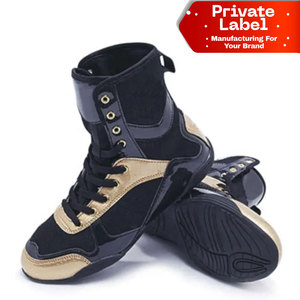 Zapatos de Boxeo de Marca Privada con MOQ Bajo, Equipo de Entrenamiento al por Mayor, Zapatos de Combate, Entrega Rápida, Zapatos de Boxeo al por Mayor para Interiores y Exteriores - Product Image 1