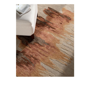 Tapis de luxe fait main en laine et viscose, tapis moderne artisanal, revêtement de sol durable et doux pour la maison, le salon et la chambre. - Product Image 2