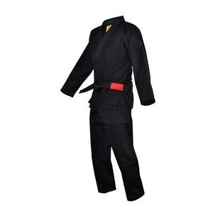 Kimono de Jiu-Jitsu Brésilien Noir Premium Unisexe, Kit d'Arts Martiaux en Coton Extensible 440g, Durable et Anti-rétrécissement, Service OEM - Product Image 3