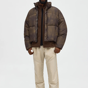 <b>Top</b> Quality Mens <b>Bubble</b> Puffer Jacket ODM Service 2026 Bulk Supply Custom Branding Stylish Warm Winter Wear - Product Image 2