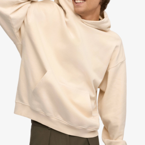 เสื้อฮู้ดดี้โอเวอร์ไซส์ลำลองสำหรับผู้ชาย ปรับแต่งได้ด้วยงานปัก พิมพ์ลาย 3 มิติ แฟชั่นฤดูใบไม้ผลิ เสื้อผ้าสั่งทำจากผู้ผลิต - Product Image 6