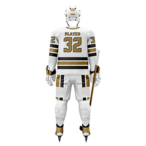 premium fabric smooth texture sportswear ice hockey uniform durable stitching long lasting ice hockey uniform - Product Image 5