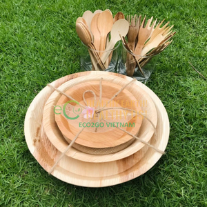 Eco Friendly Areca Leaf <b>Plates</b> Wholesale <b>Disposable</b> <b>Plates</b> for Hot and Cold Food - Product Image 4