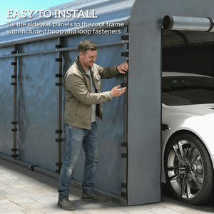 Replacement <b>Side</b> Wall Panel for Carports and Garages - Product Image 2