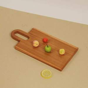 Tabla de Cortar de Madera Gruesa Personalizada de Forma Rectangular para Uso en la Cocina, No Tóxica, Fácil de Limpiar, Apta para Lavavajillas a un Precio Razonable - Product Image 2