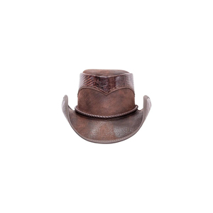 Sombreros de Vaquero Personalizados Más Vendidos, Sombreros de Vaquero de Cuero Genuino Estilo Occidental Totalmente Personalizados 2025 - Product Image 4