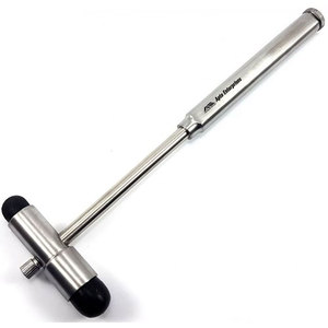 Marteau réflexe de diagnostic, brosse à aiguille, examen neurologique musculaire, outil médical de bonne qualité, 18 cm, manuel, en acier inoxydable - Product Image 5