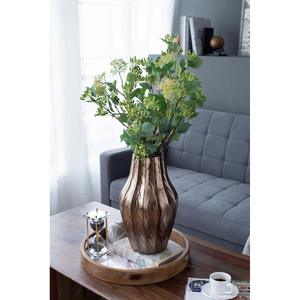 Jarrón Decorativo Minimalista de Metal para Decoración de Interiores, Florero Contemporáneo para Escritorio de Oficina - Product Image 3