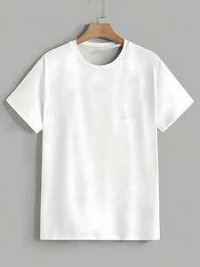 T-shirt surdimensionné à imprimé graphique tendance, style streetwear, vêtements décontractés d'été pour hommes - Product Image 5