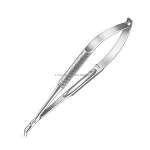 Porte-aiguilles manuels en acier inoxydable pour sutures angulaires 12 cm, micro-aiguilles, ensemble d'instruments réutilisables de haute qualité A-1 VERITAS |   ISO 13485 - Product Image 4