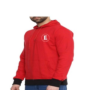 ผู้ผลิต OEM รับผลิตเสื้อฮู้ดดี้โอเวอร์ไซส์สำหรับผู้ชาย ผ้าโพลีเอสเตอร์/คอตตอนเนื้อหนา คุณภาพสูง สำหรับฤดูหนาว - Product Image 2