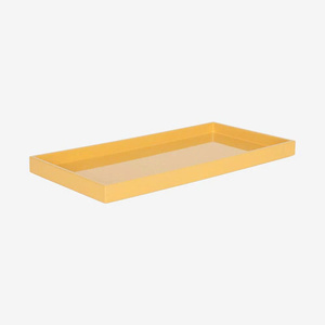 Elegante bandeja para joyas de laca de color liso, calidad premium, colores, tamaños y diseños personalizables con fabricación OEM/ODM. - Product Image 1