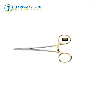 CHARISMATECH Premium TC Hegar Needle Holder Stainless Steel Reusable Autoclavable <b>Tungsten</b> Carbide Hegar Needle Holder Suture In - Product Image 3