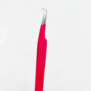 Pinzas Quirúrgicas de Precisión Morje de Acero Inoxidable para Pestañas, Modelo MS-ET-0007, 10 mm, Color Rosa, Empaque en Caja, Lisas/Dentadas/Acanaladas - Product Image 6